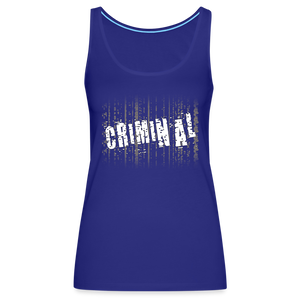 Criminal - royal blue