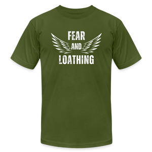 Fear and Loathing White - olive