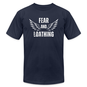 Fear and Loathing White - navy