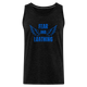 Fear and Loathing Blue Tank - charcoal grey