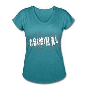 Criminal - heather turquoise