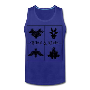 Blind & Vain - royal blue